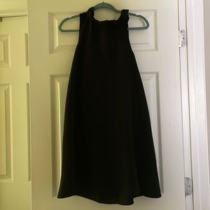 Pomander Place ruffle neck dress
